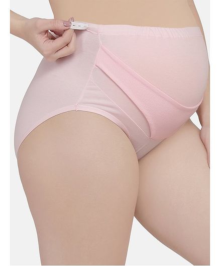 Mamma Presto Adjustable Band Briefs - Pink