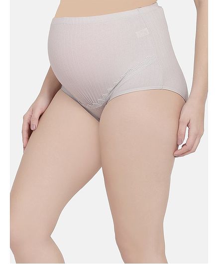 Mamma Presto High Waist Maternity Panty - Light Grey