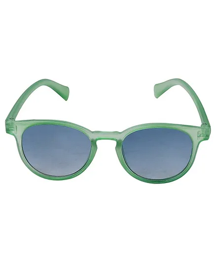 Glucksman Matte Finish Tinted Sunglasses - Dark Green