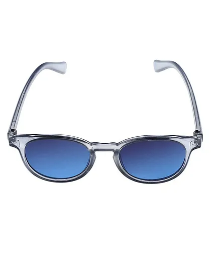 Glucksman Matte Finish Tinted Sunglasses - Blue