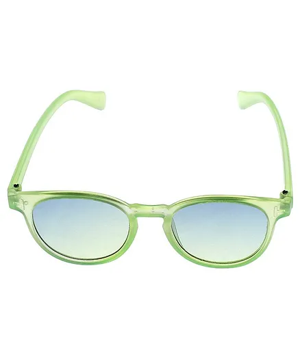 Glucksman Matte Finish Tinted Sunglasses - Light Green