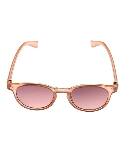 Glucksman Matte Finish Tinted Sunglasses - Light Peach