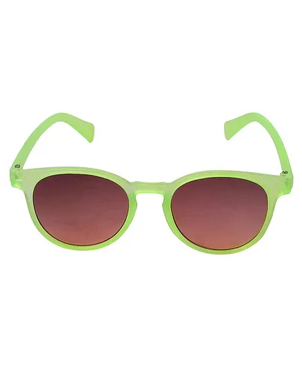 Glucksman Matte Finish Tinted Sunglasses - Green