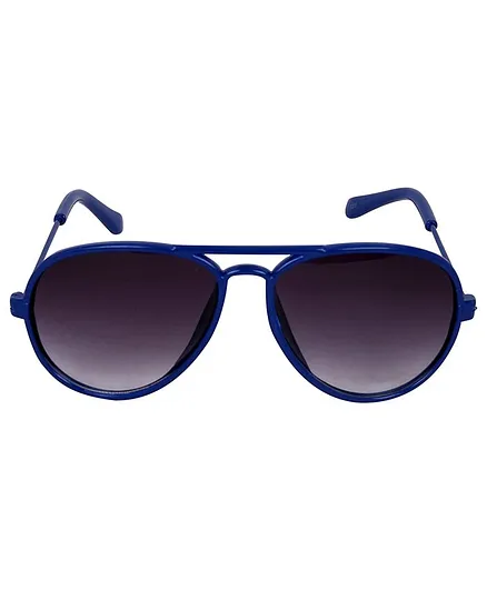 Glucksman Tinted Aviator Sunglasses - Blue
