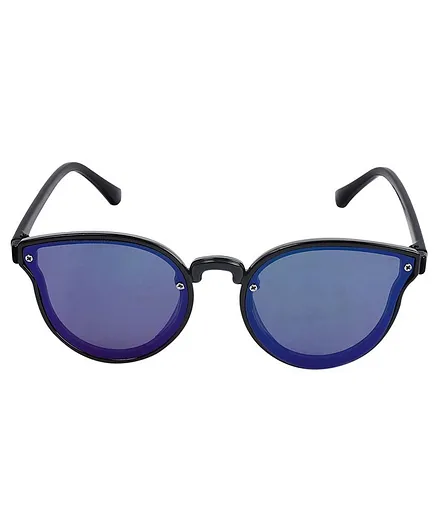 Glucksman Tinted Cat Eye Sunglasses - Dark Blue