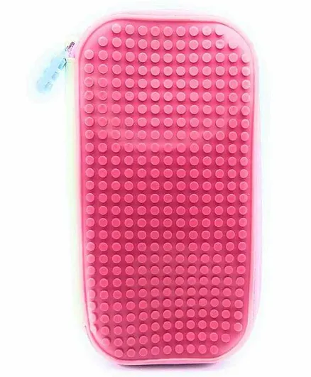 FunBlast Jigsaw Puzzle Pencil Pouch - Pink