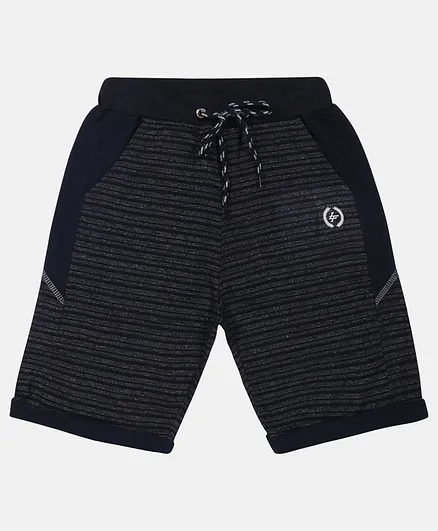 Li'L tomatoes Striped Shorts - Navy Blue