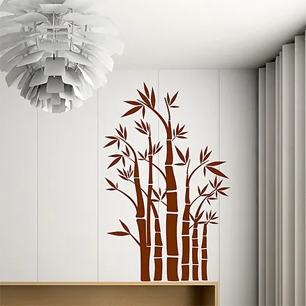 Chipakk Mini Bamboos Wall Decal Brown - Small