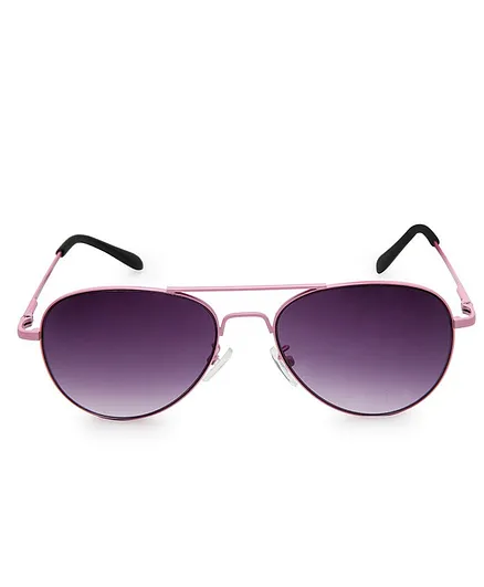 Kidofash UV Protected Aviator Sunglasses - Pink