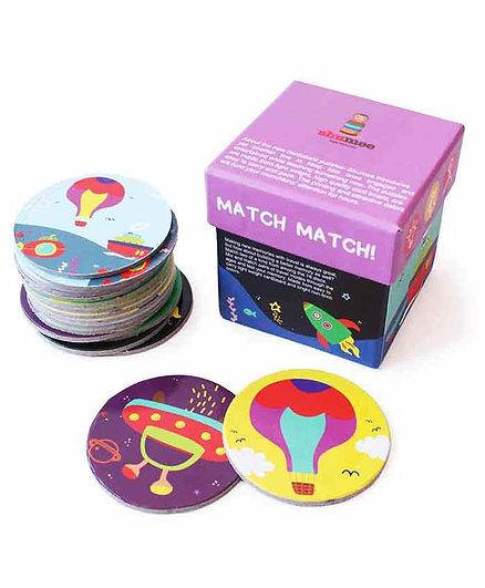 Shumee Adventure Travel Memory Card Game Multicolor Set of 1 - 18 Pieces