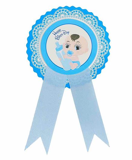 Skylofts Happy Birthday Badge - Blue
