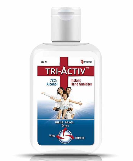 Tri-Activ Instant Alcohol Based Hand Sanitizer - 250 ml