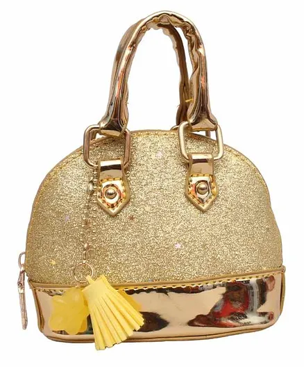 Vismiintrend Glitter Cross Body Sling Bag - Golden