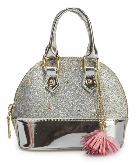 Vismiintrend Glitter Cross Body Sling Bags - Silver