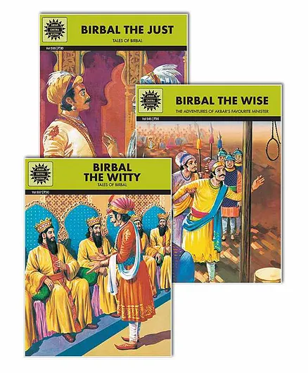 Amar Chitra Katha Birbal Stories By Anant Pai Pack of 3 - English