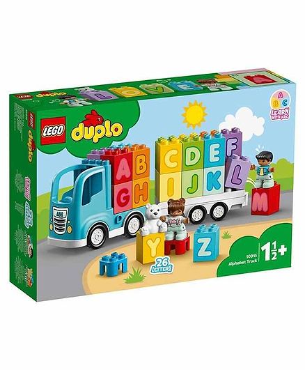 Lego Duplo Alphabet Truck Building Set - 26 Pieces