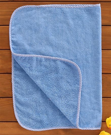 Babyhug Solid Towel - Blue