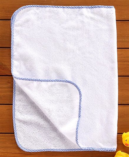 Babyhug Solid Towel - White