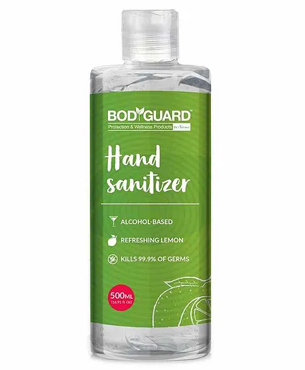 BodyGuard Alcohol Based Hand Sanitizer with Refreshing Lemon - 500 ml