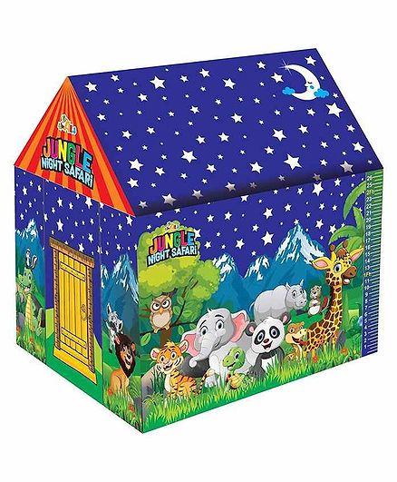 Muren Night Safari Tent House with LED Lights - Blue Green