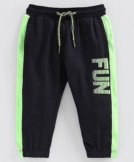 Babyoye Full Length Lounge Pant Fun Print - Balck