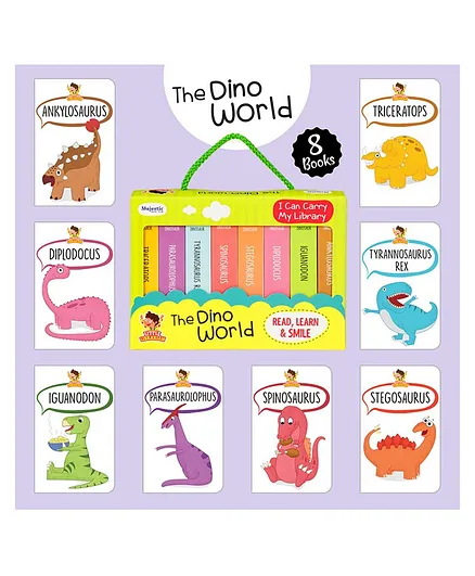 Laxmi Prakashan The Dino World Board Books Pack of 8 - English