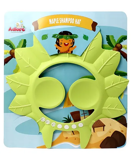 Adore Maple Leaf Shampoo Hat - Green