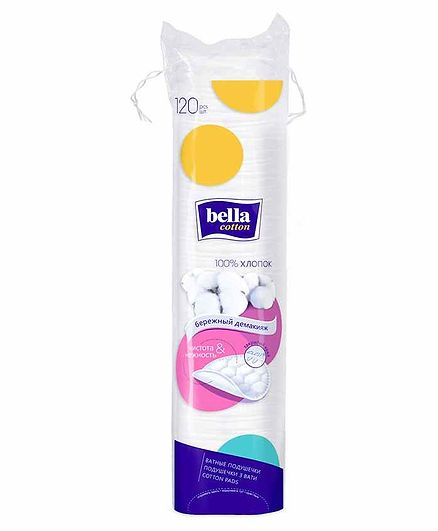 Bella Cotton Pads - 120 Pieces