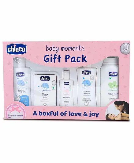 Chicco First Cuddle Baby Gift Set - Pink