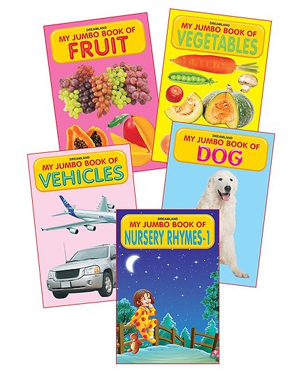 Dreamland Publications My Jumbo Book Series Pack Two 5 Books - English