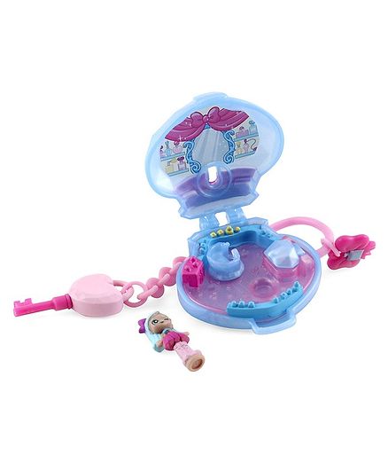 Shopkin Secret Bag Tag locket with Doll - Blue