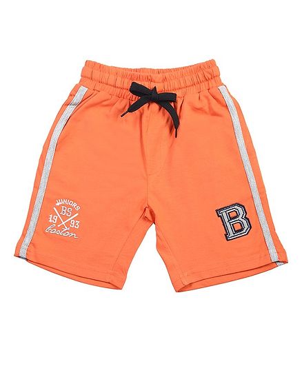 Crazy Penguin Solid Shorts - Orange