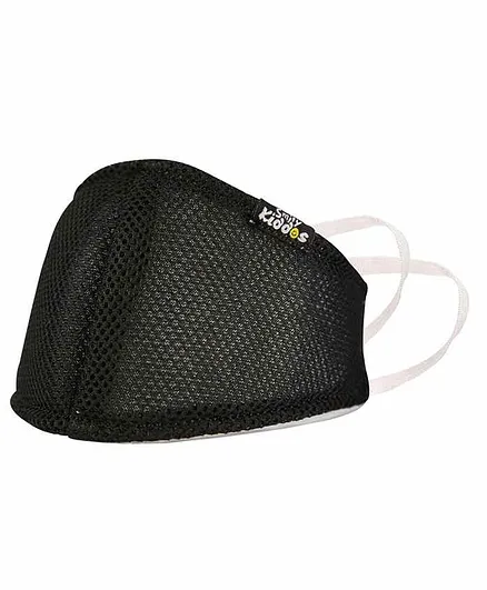 Smily Kiddos Face Mask - Black