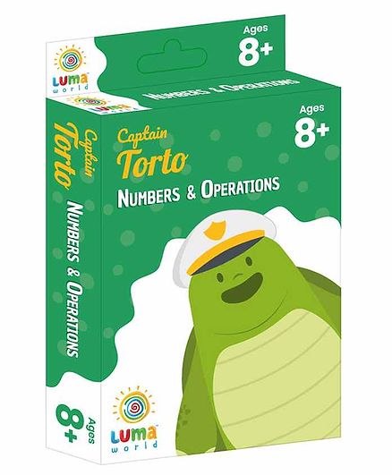 Luma World Educational Maths Flash Cards Numbers, Money & Operations Theme Pack of 51 - Green