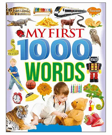 Sawan My First 1000 Words Picture Book - English