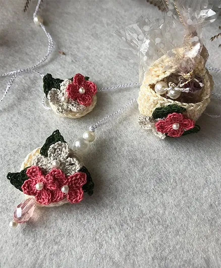 This and That by Vedika Rakhi Gift Set - Pink
