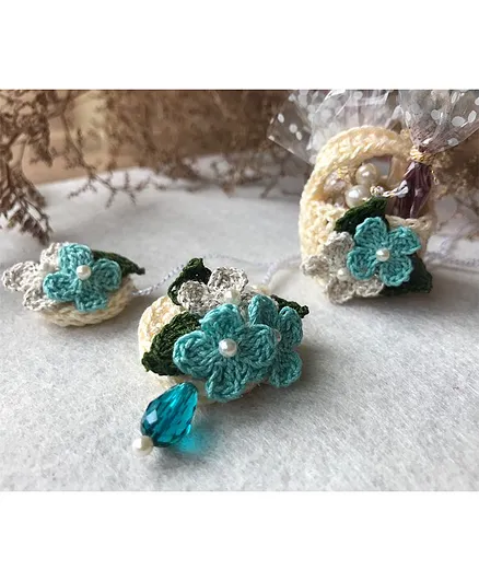 This and That by Vedika Rakhi Gift Set - Mint Blue