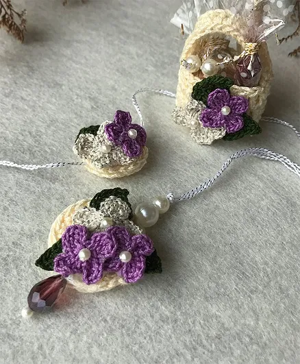 This and That by Vedika Rakhi Gift Set - Purple