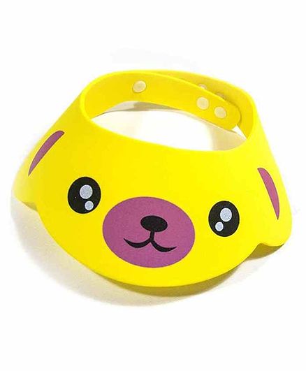 Syga Baby Bath Shower Cap Cartoon Design - Yellow