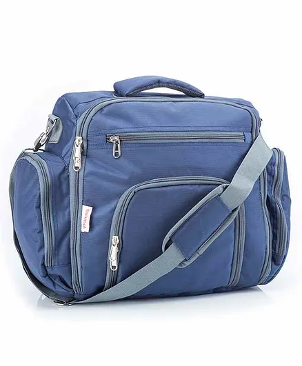 VParents Cubster Multipurpose Diaper cum Mother Backpack with 11 Pockets - Navy Blue