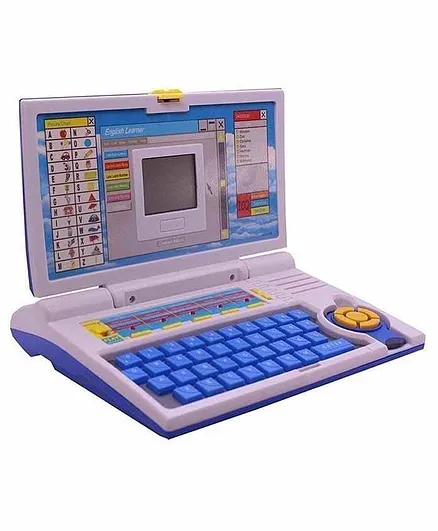 Yamama Educational Laptop with 20 Fun Activities - Blue
