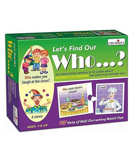 Creative's Lets Find Out Who Puzzle