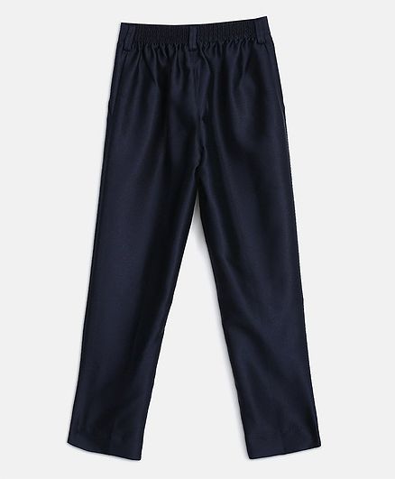 Blue Giraffe Side Pocket Trouser - Navy Blue