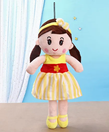 Toytales Candy Doll Yellow - Height 40 cm