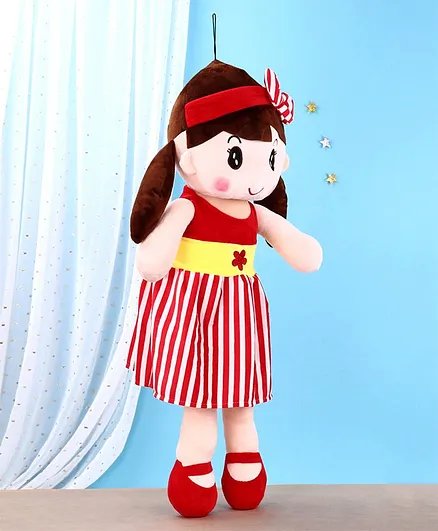 Toytales Candy Doll Red - Height 80 cm