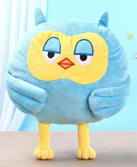 Toytales Owl Shaped Cushion - Blue