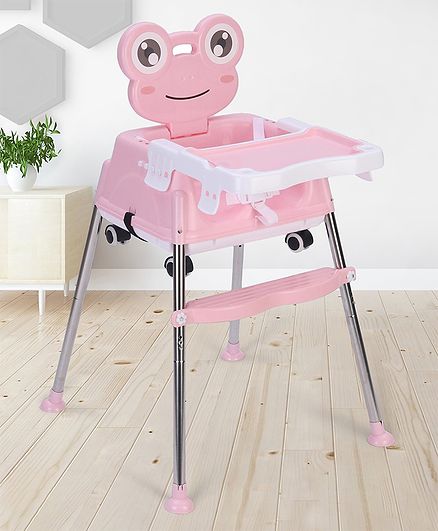 Frog Shaped High Chair - Pink