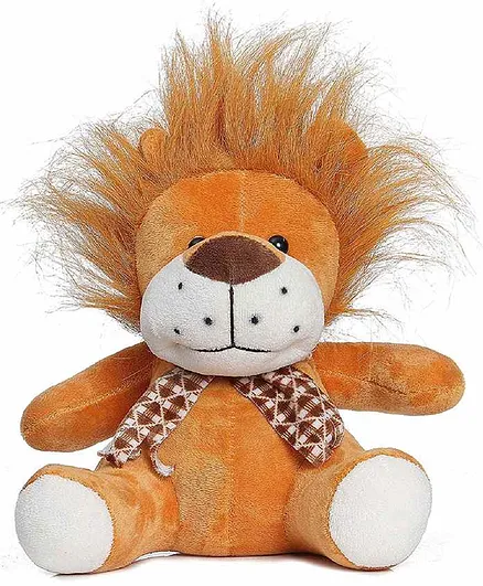 FunBlast Lion Soft Toy Brown - Height 35 cm