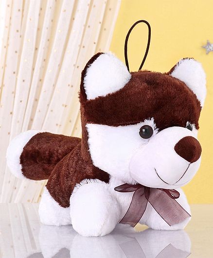 Zoe Fox Soft Toy Brown White - Height 25 cm