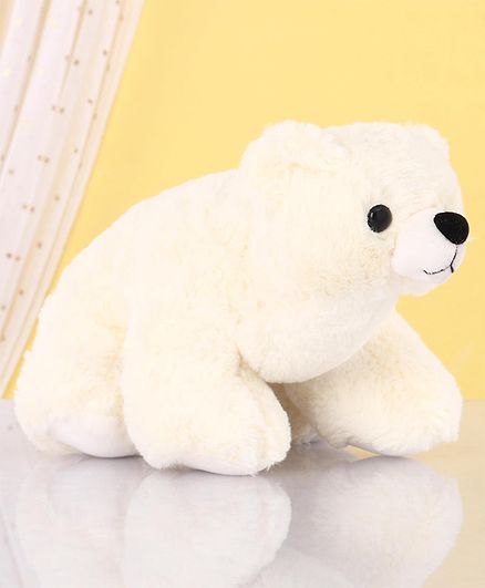 Zoe Polar Bear Soft Toy Cream - Height 20cm